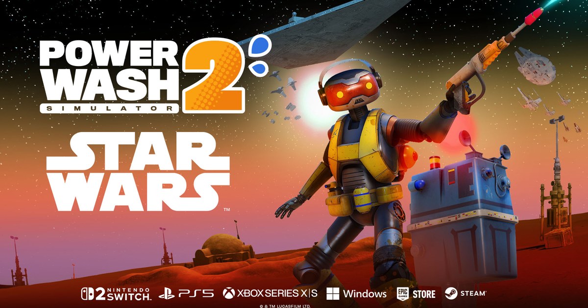 PowerWash Simulator 2向け『スター・ウォーズ』DLCを配信、6ロケーションを高圧洗浄で再現